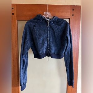 Hard Tail double zip hoodie